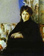 Berthe Morisot Portrait of a Woman painting